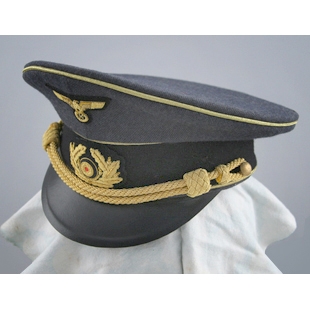 WEHRMACHT HEER GENERAL VISOR CAP